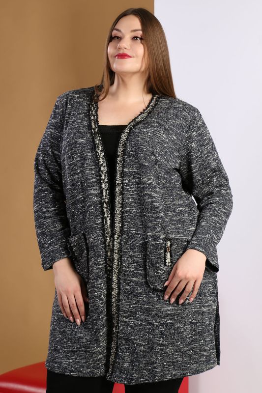 Large Size Cardigan