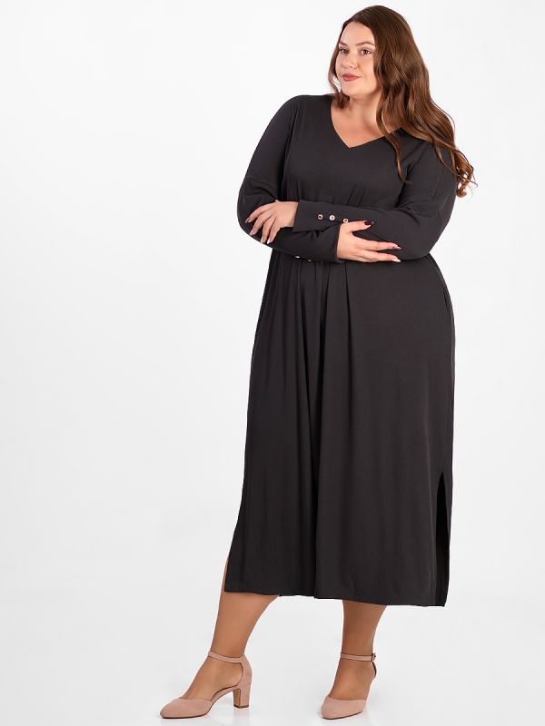 Basic knit dress loose large