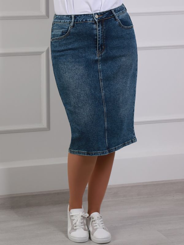 1U-52 6417. V. S1 Denim skirt