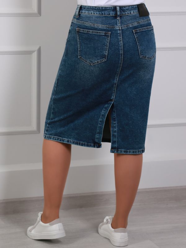 1U-52 6417. V. S1 Denim skirt