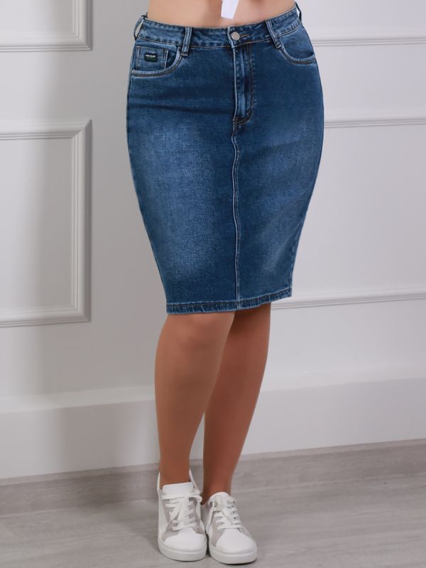 1U-52 6336. V. S1 Denim skirt